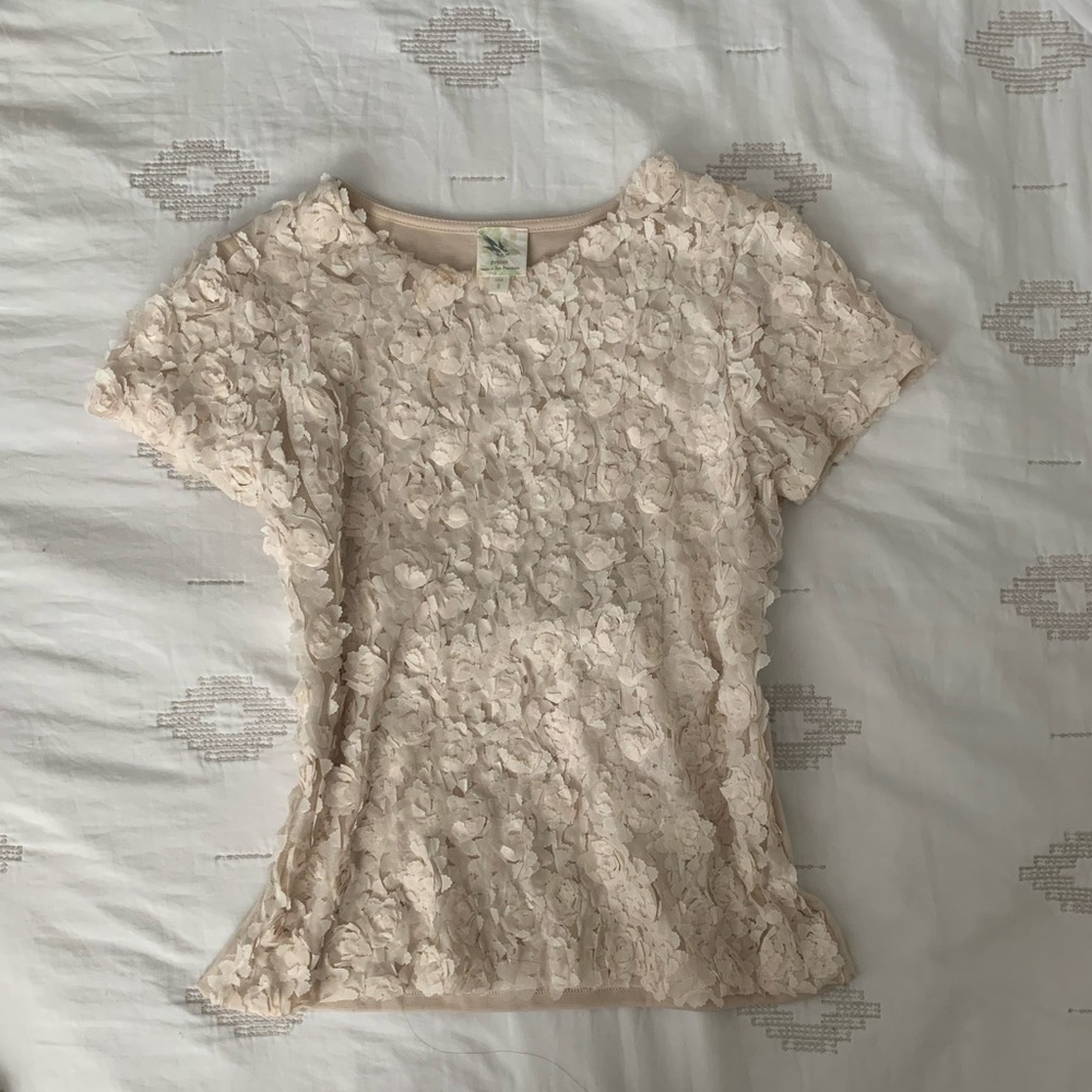 Anthropologie Floral (Weston Wear brand) top.